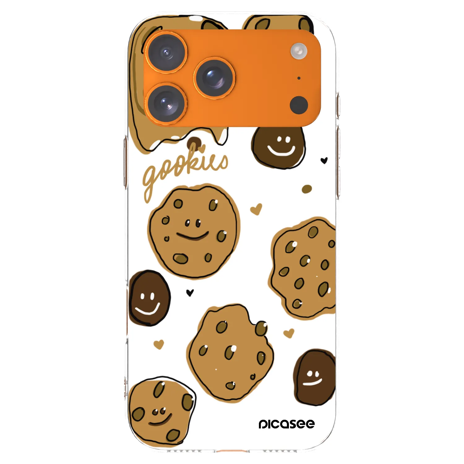 Picasee silikonska prozirna maskica za Apple iPhone 17 Pro Max - Gookies