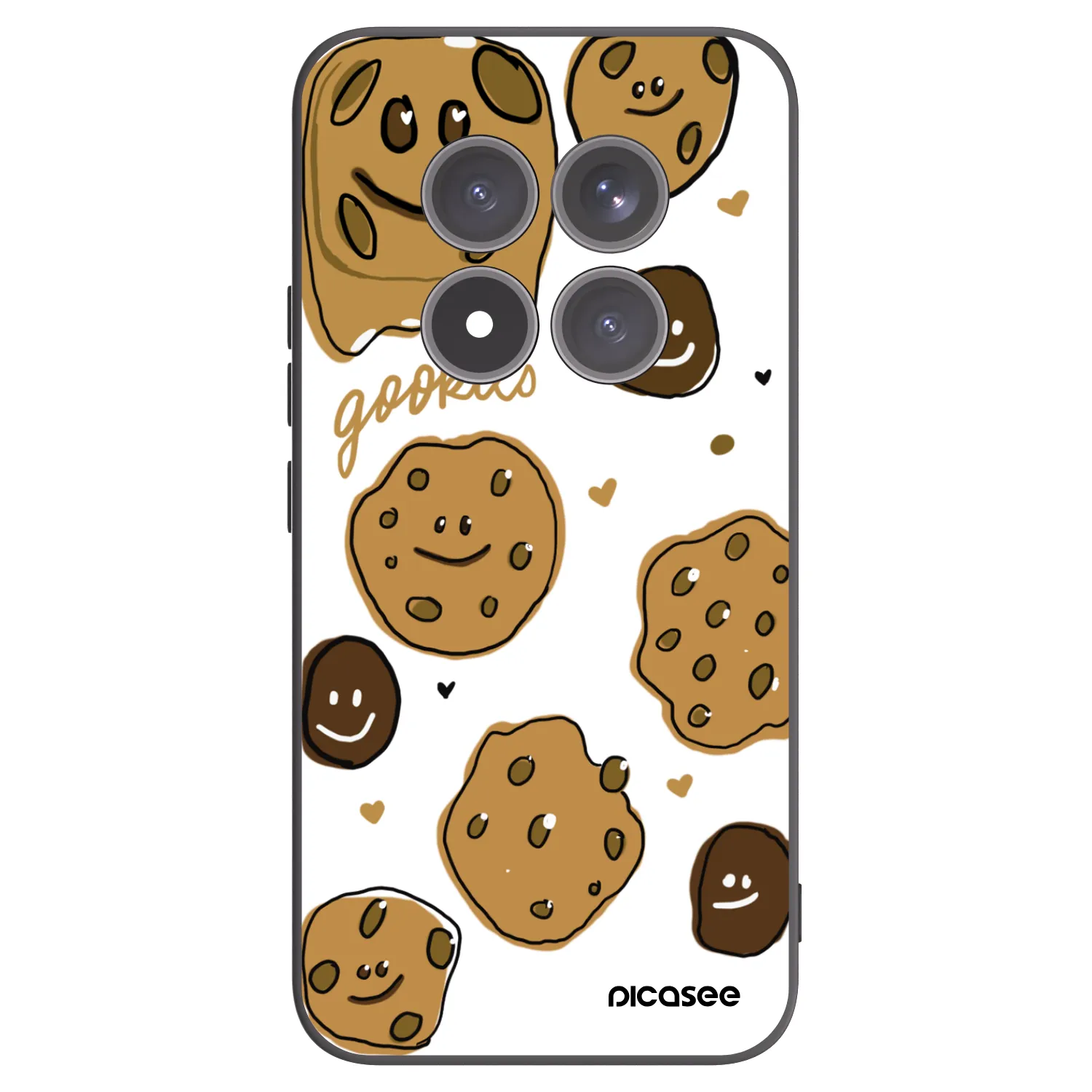 Picasee crna silikonska maskica za Xiaomi Redmi Note 15 Pro+ - Gookies