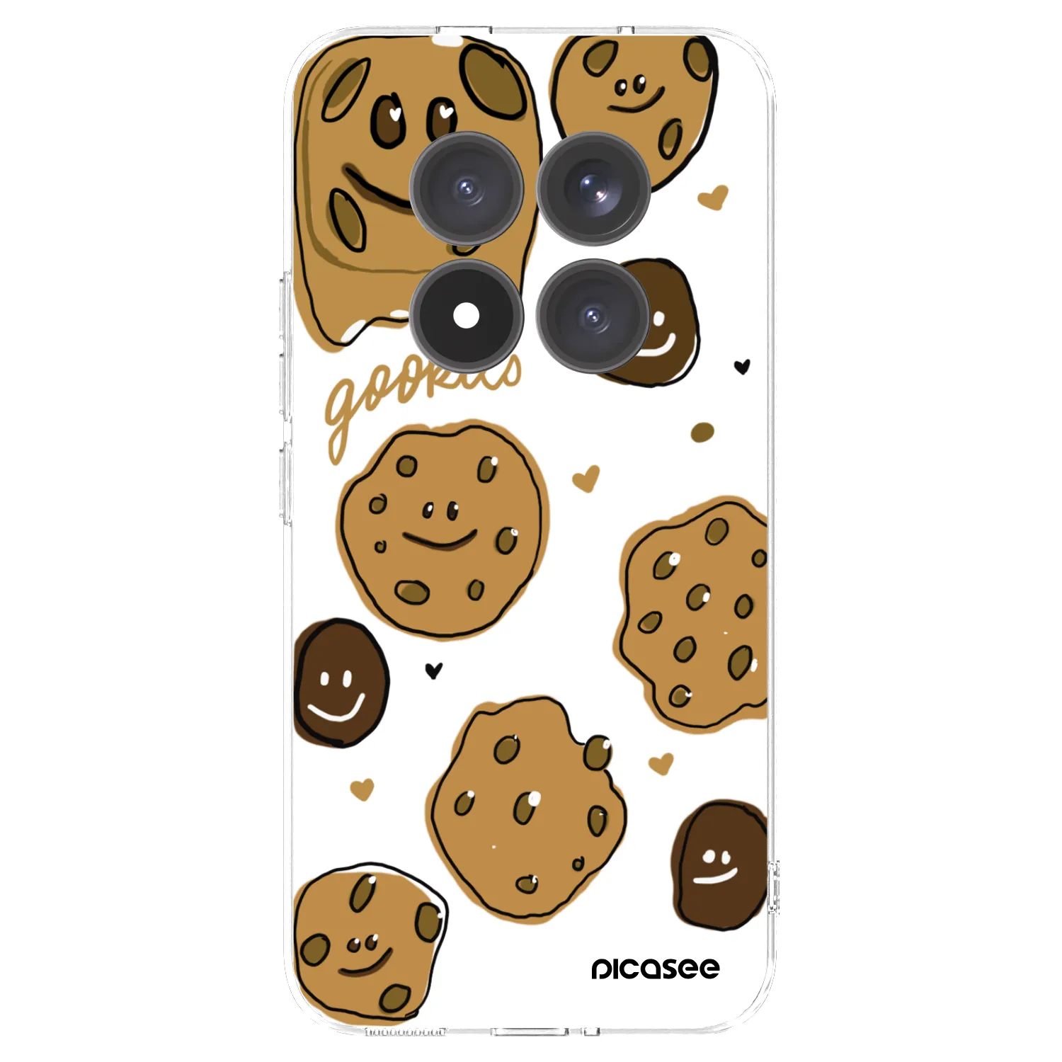 Picasee silikonska prozirna maskica za Xiaomi Redmi Note 15 Pro+ - Gookies