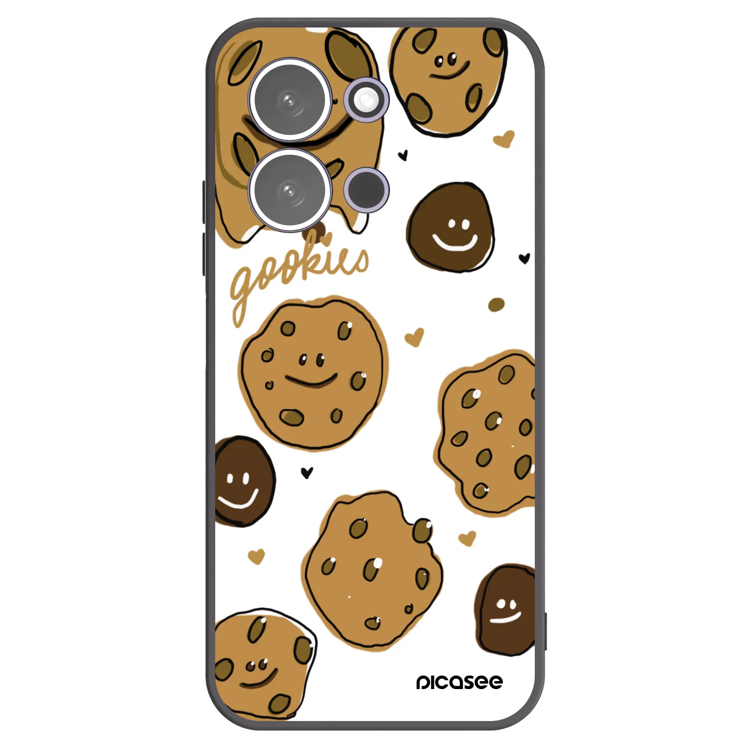Picasee crna silikonska maskica za Xiaomi Redmi 15C 5G - Gookies