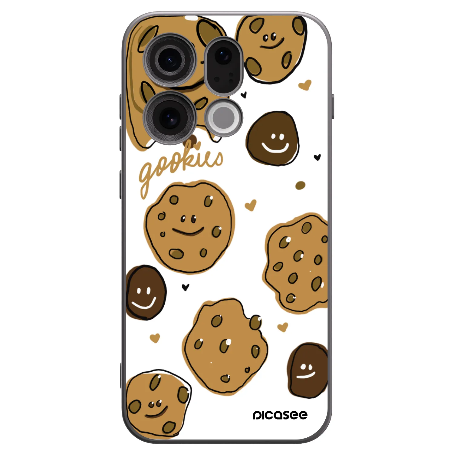 Picasee crna silikonska maskica za OPPO Find X9 - Gookies