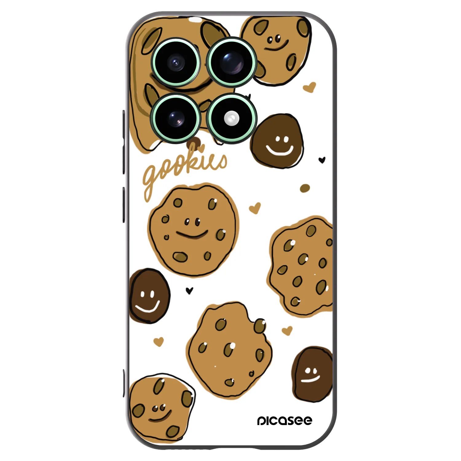 Picasee crna silikonska maskica za Xiaomi 17 - Gookies