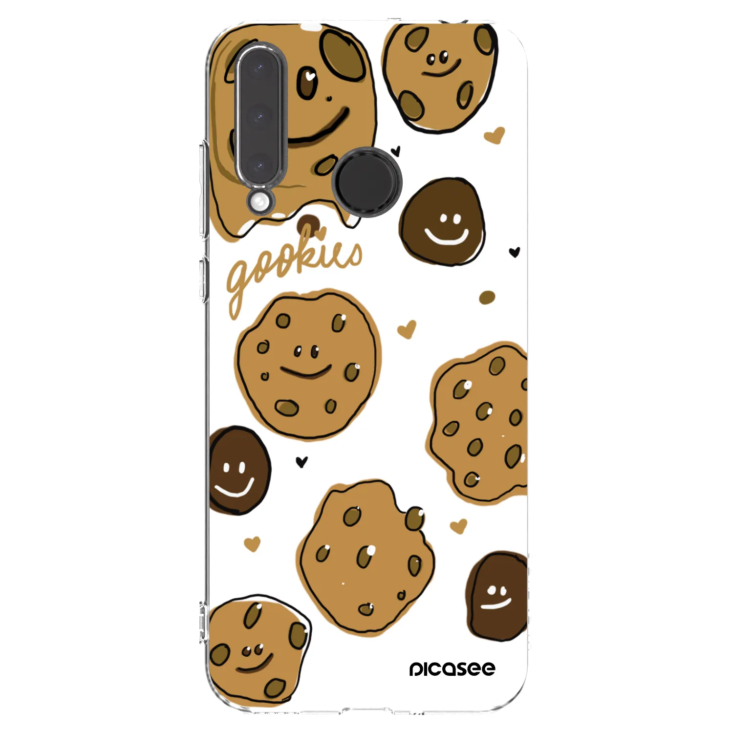 Picasee silikonska prozirna maskica za Honor 20 Lite - Gookies