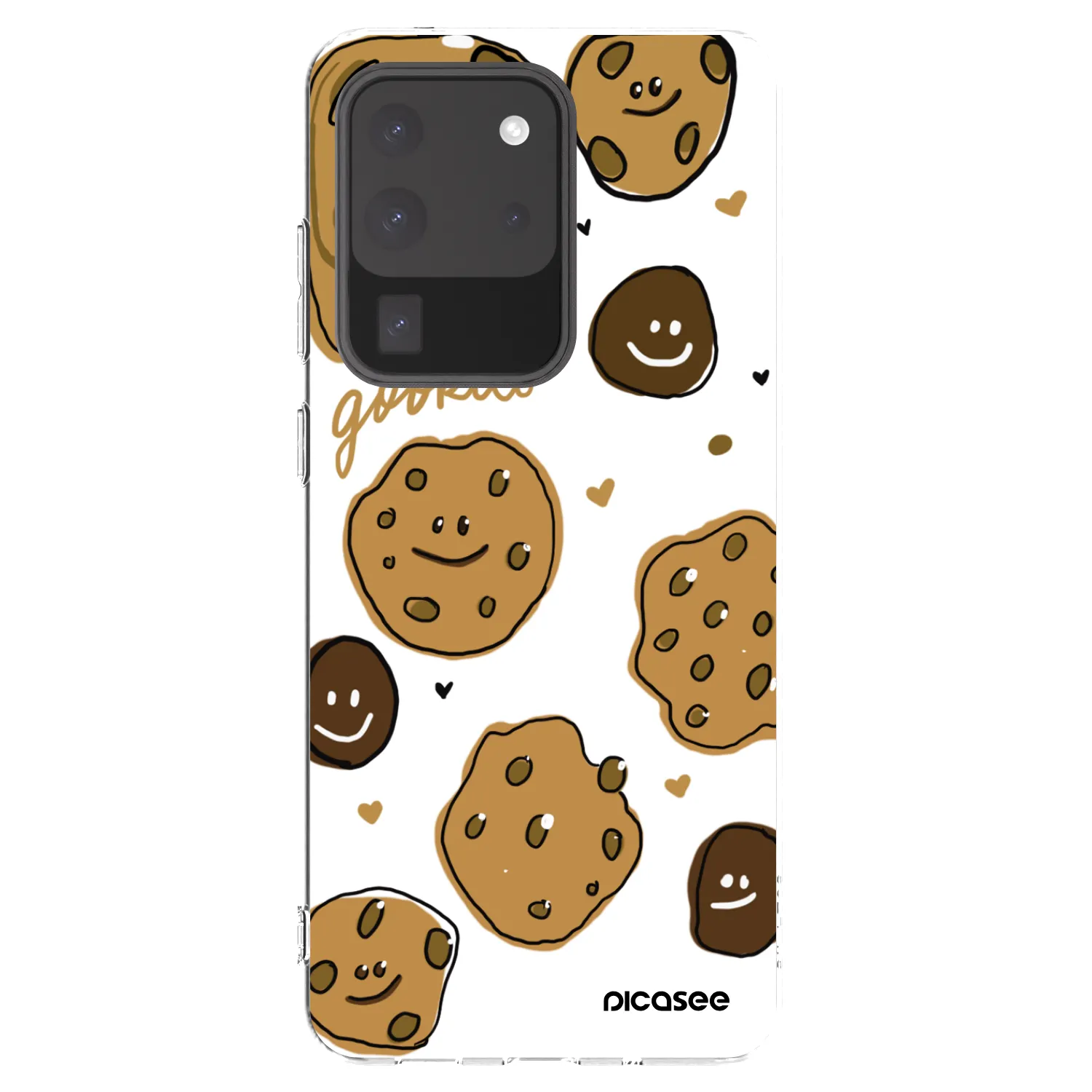 Picasee silikonska prozirna maskica za Samsung Galaxy S20 Ultra 5G G988F - Gookies