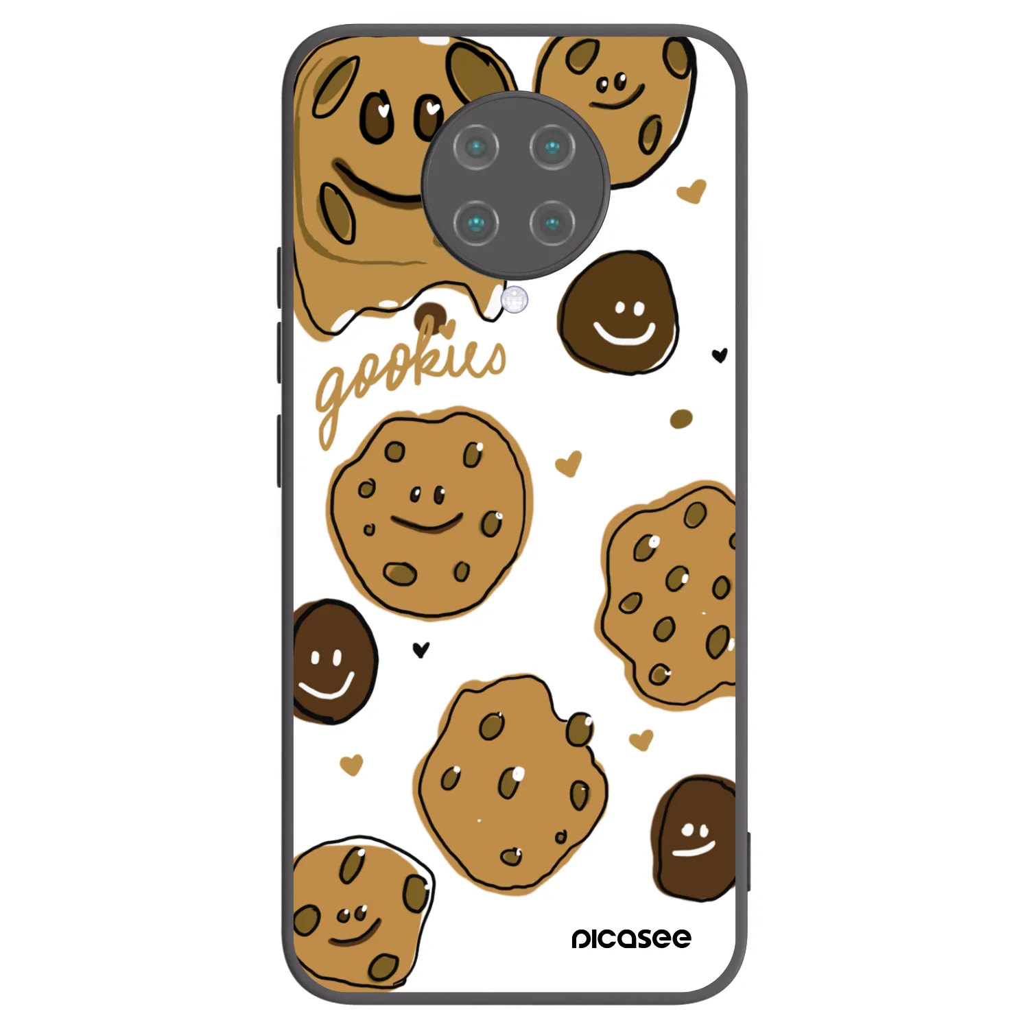 Picasee crna silikonska maskica za Xiaomi Poco F2 Pro - Gookies