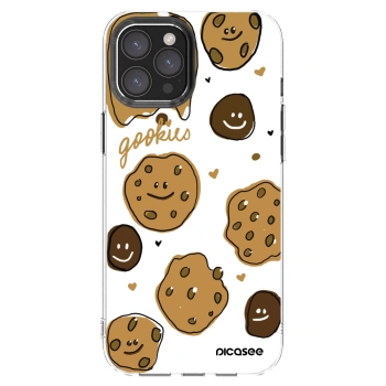 Picasee silikonska prozirna maskica za Apple iPhone 12 Pro Max - Gookies