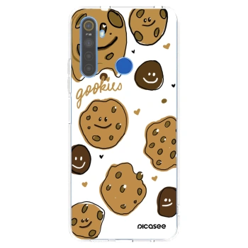 Picasee silikonska prozirna maskica za Realme 5 - Gookies
