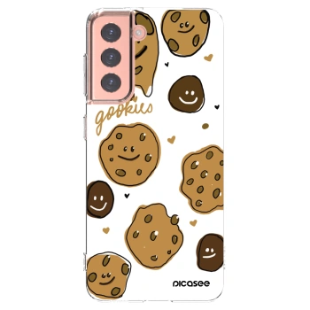 Picasee silikonska prozirna maskica za Samsung Galaxy S21 5G G991B - Gookies