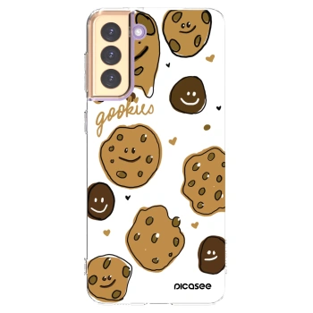 Picasee silikonska prozirna maskica za Samsung Galaxy S21+ 5G G996F - Gookies