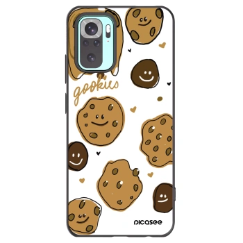 Picasee crna silikonska maskica za Xiaomi Redmi Note 10 Pro - Gookies