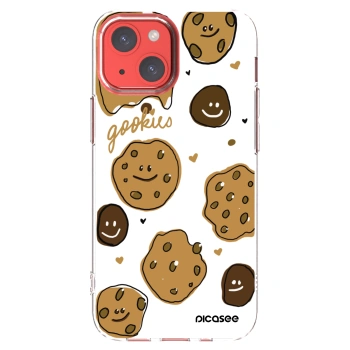 Picasee silikonska prozirna maskica za Apple iPhone 13 mini - Gookies