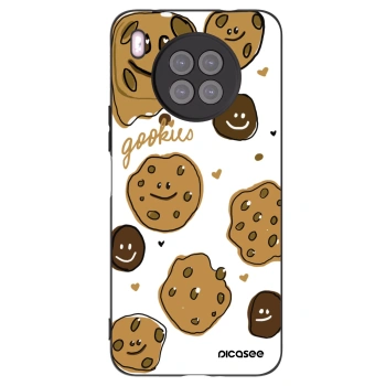 Picasee crna silikonska maskica za Huawei Nova 8i - Gookies