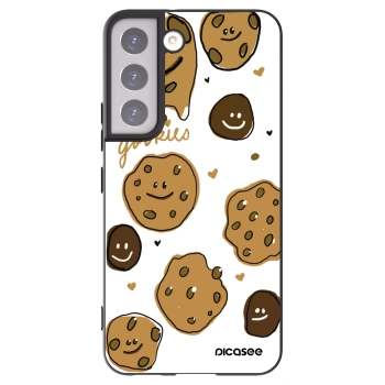 Picasee crna silikonska maskica za Samsung Galaxy S22 5G - Gookies