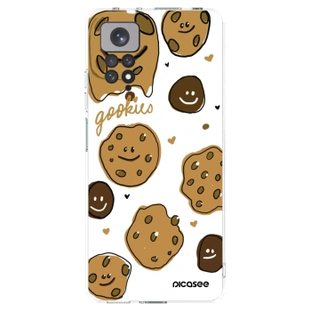 Picasee silikonska prozirna maskica za Xiaomi Redmi Note 11S 4G - Gookies