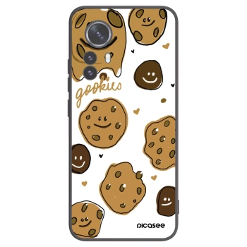 Picasee crna silikonska maskica za Xiaomi 12 Pro - Gookies