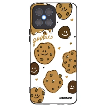 Picasee crna silikonska maskica za Honor X8 4G - Gookies