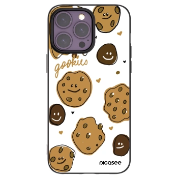 Picasee crna silikonska maskica za Apple iPhone 14 Pro Max - Gookies