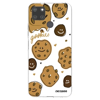 Picasee silikonska prozirna maskica za Realme C21Y - Gookies