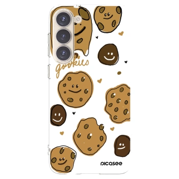 Picasee silikonska prozirna maskica za Samsung Galaxy S23+ 5G - Gookies