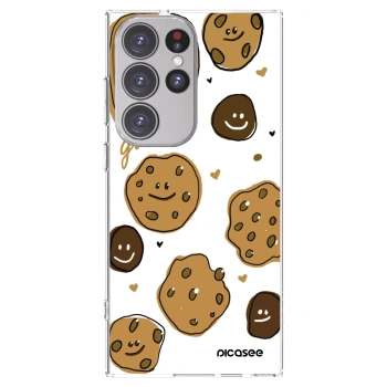 Picasee silikonska prozirna maskica za Samsung Galaxy S23 Ultra 5G - Gookies