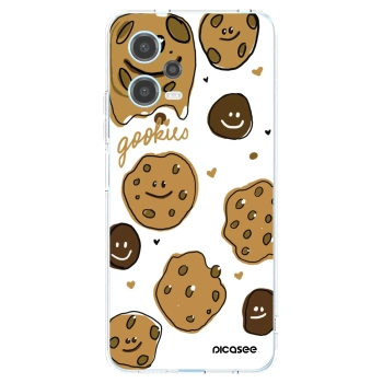 Picasee silikonska prozirna maskica za Xiaomi Redmi Note 12 5G - Gookies