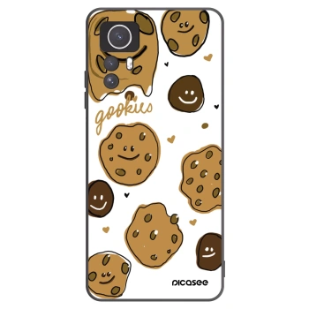 Picasee crna silikonska maskica za Xiaomi Redmi Note 12S - Gookies
