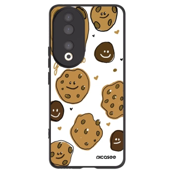 Picasee crna silikonska maskica za Honor 90 5G - Gookies