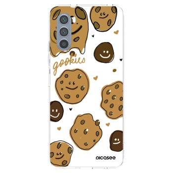 Picasee silikonska prozirna maskica za Motorola Moto G62 - Gookies