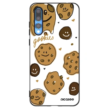 Picasee crna silikonska maskica za Huawei P20 Pro - Gookies