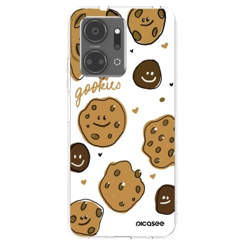 Picasee silikonska prozirna maskica za Honor X7a - Gookies