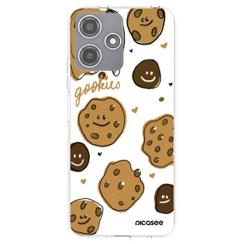 Picasee silikonska prozirna maskica za Xiaomi Redmi 12 5G - Gookies