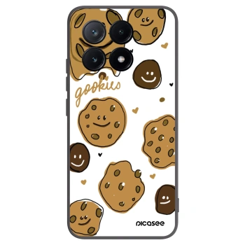 Picasee crna silikonska maskica za Xiaomi Poco X6 Pro - Gookies
