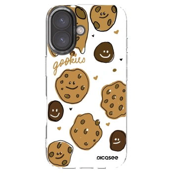 Picasee silikonska prozirna maskica za Apple iPhone 16 - Gookies