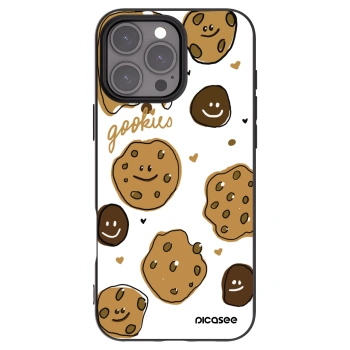 Picasee crna silikonska maskica za Apple iPhone 16 Pro Max - Gookies