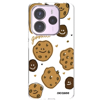 Picasee silikonska prozirna maskica za Xiaomi Redmi Note 14 5G - Gookies