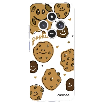 Picasee silikonska prozirna maskica za Xiaomi Redmi 14C - Gookies