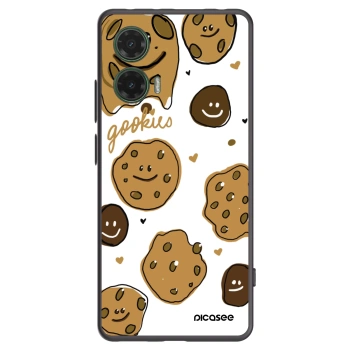 Picasee crna silikonska maskica za Motorola Moto G35 5G - Gookies
