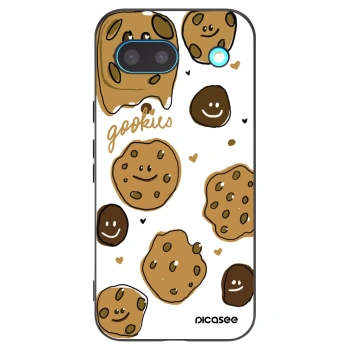 Picasee crna silikonska maskica za Google Pixel 8a - Gookies