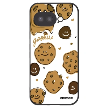 Picasee crna silikonska maskica za Google Pixel 9a - Gookies