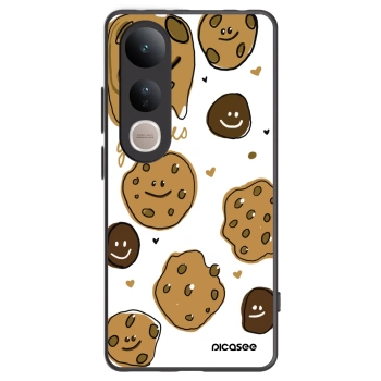 Picasee crna silikonska maskica za Vivo V50 Lite 5G - Gookies