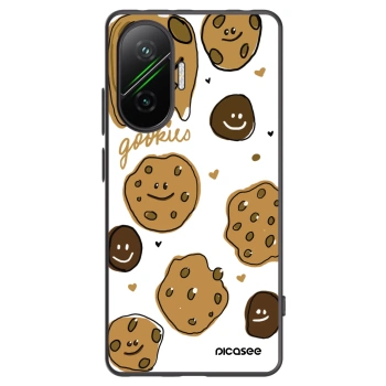 Picasee crna silikonska maskica za Xiaomi Poco F7 Pro 5G - Gookies