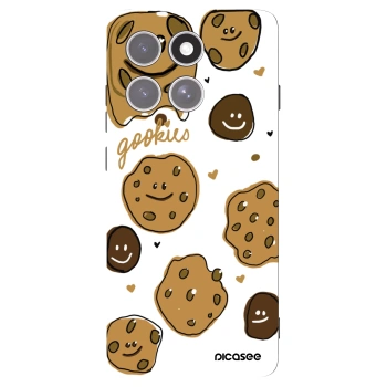 Picasee crna silikonska maskica za Motorola Edge 60 Pro - Gookies