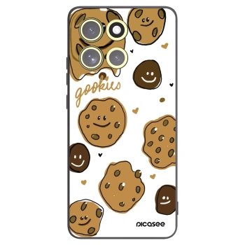 Picasee crna silikonska maskica za Motorola Moto G86 5G - Gookies