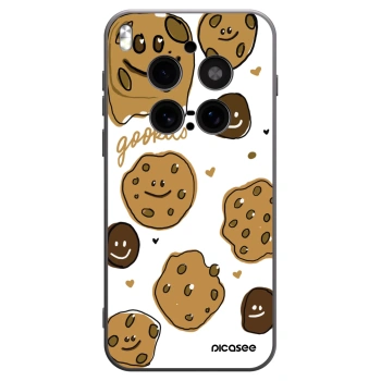 Picasee crna silikonska maskica za Vivo X300 Pro - Gookies
