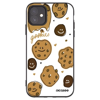 Picasee crna silikonska maskica za Apple iPhone 11 - Gookies
