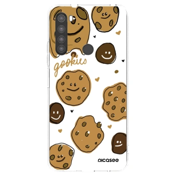 Picasee silikonska prozirna maskica za Xiaomi Redmi Note 8 - Gookies