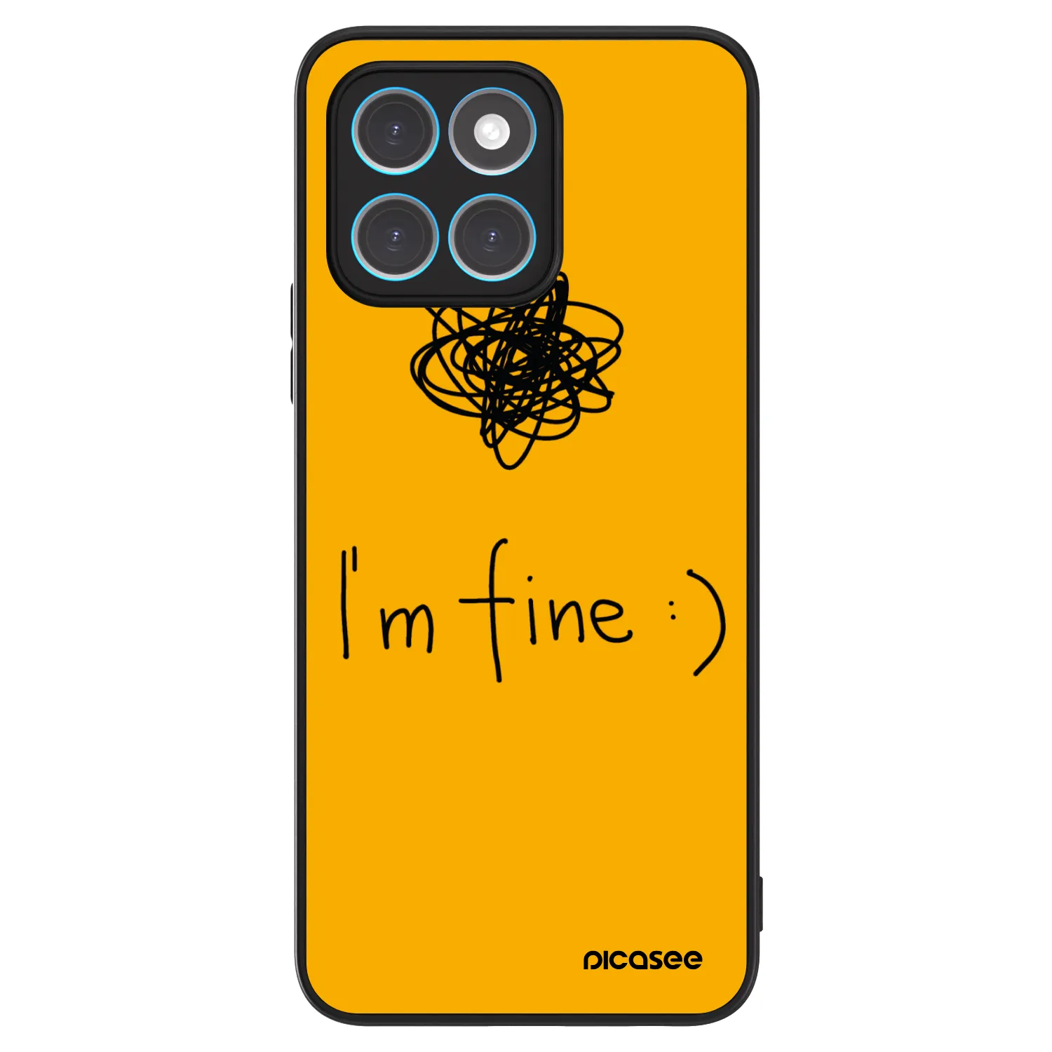 Picasee ULTIMATE CASE za Honor X8 4G - I am fine