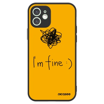 Picasee ULTIMATE CASE MagSafe za Apple iPhone 12 - I am fine