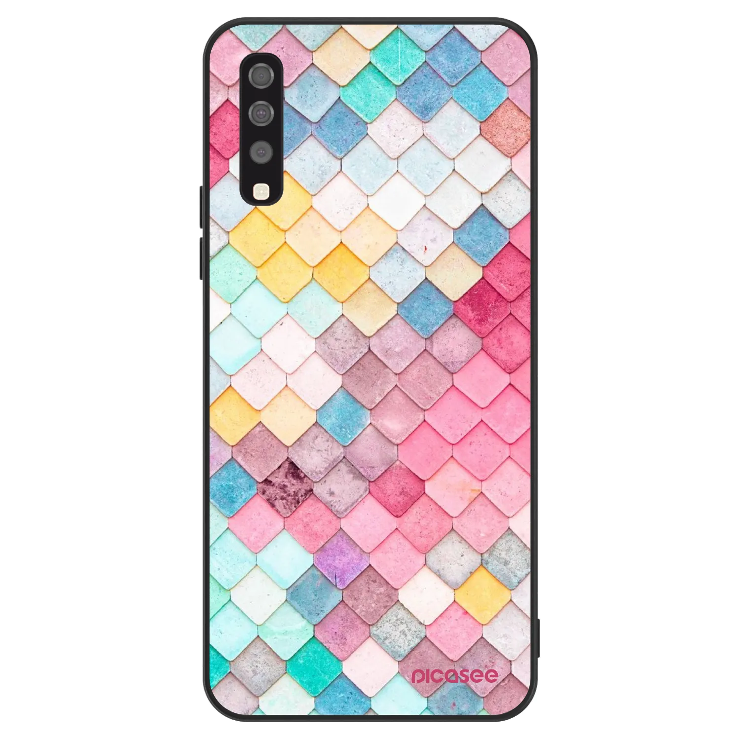 Picasee ULTIMATE CASE za Samsung Galaxy A70 A705F - Colorful roof