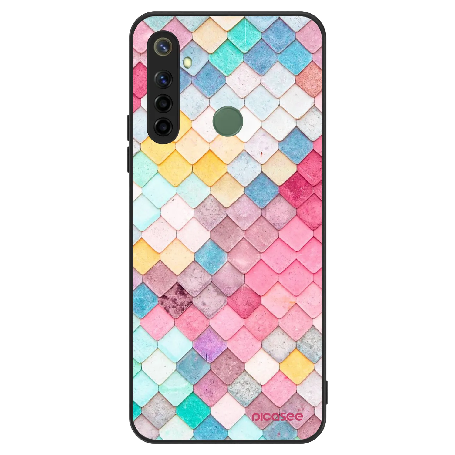 Picasee ULTIMATE CASE za Realme 6i - Colorful roof